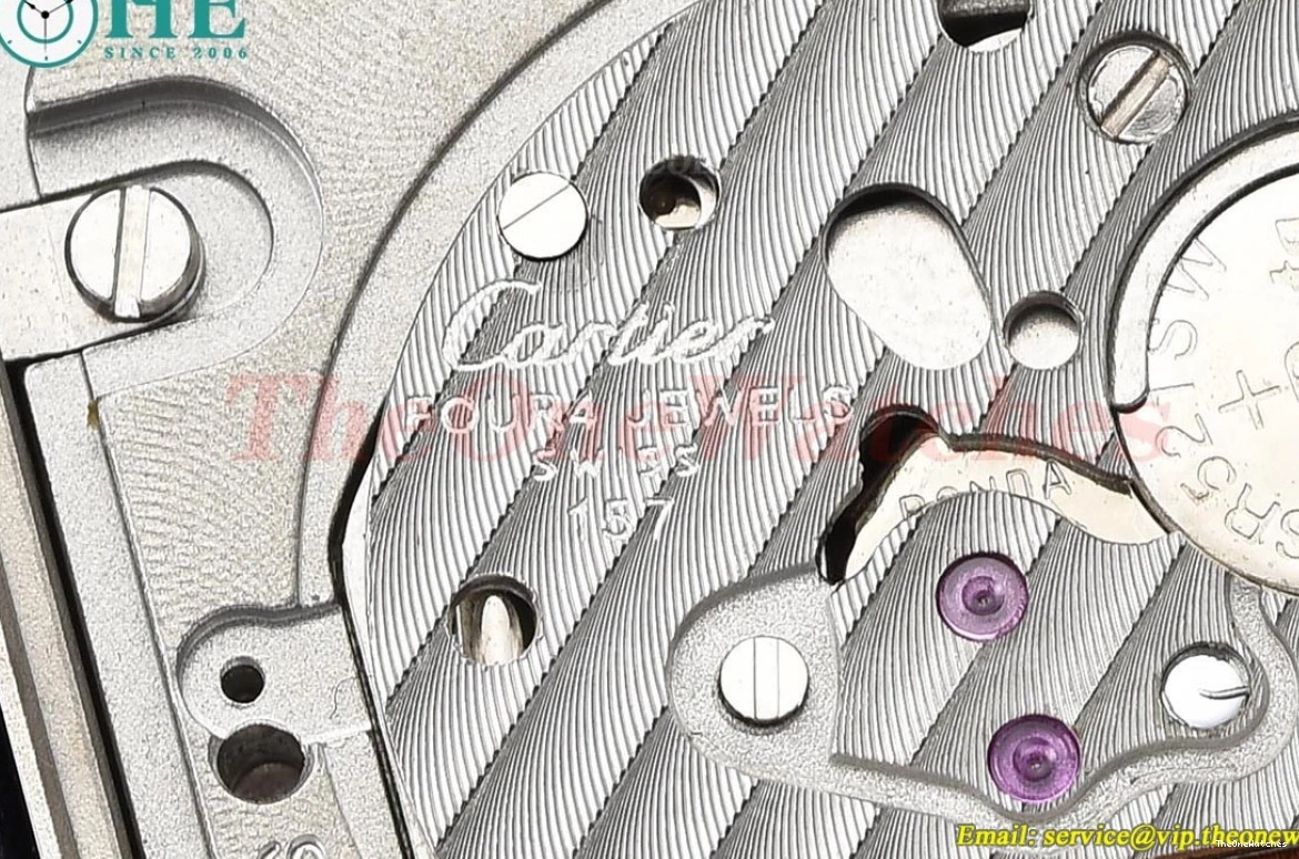 LE Black Tank Quartz Dial 27mm 8848F Française Silver SS 0317